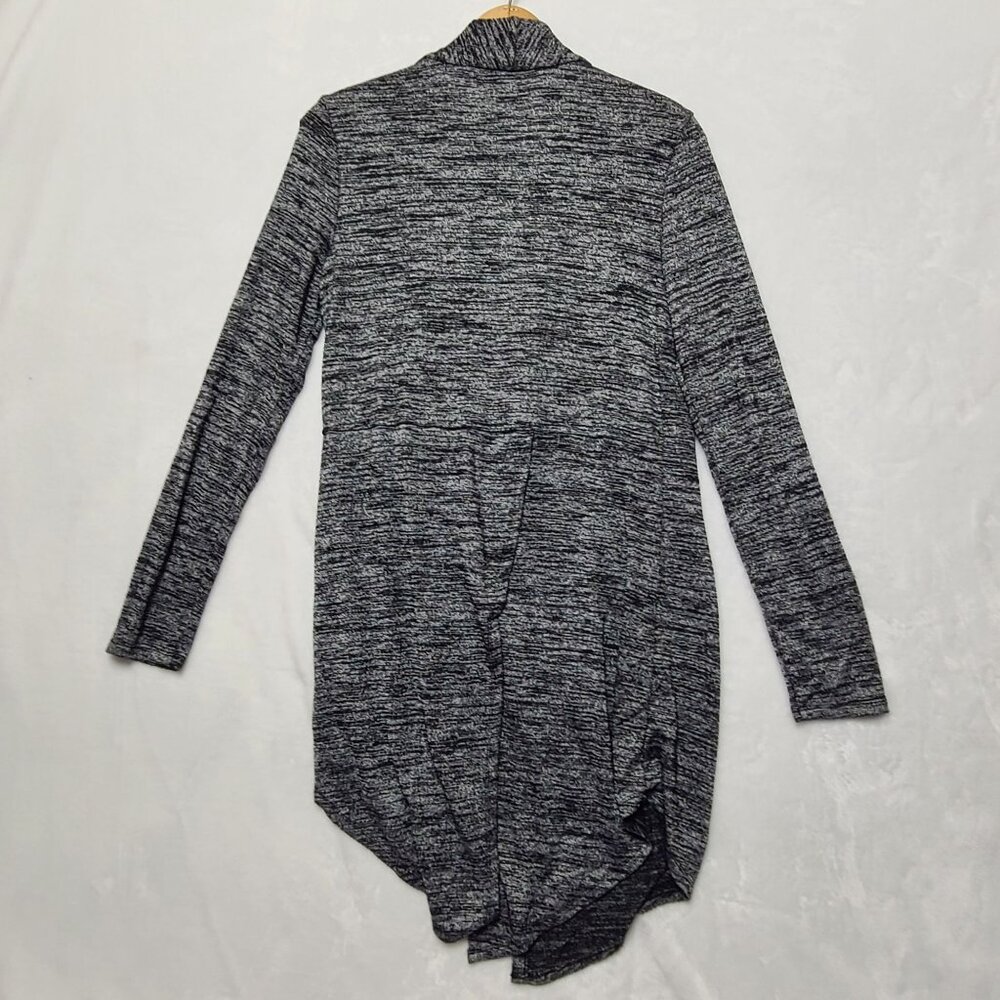 APT.9 Womens Open Front Cardigan Black Marl Sweater Size S - Picture 3 of 9